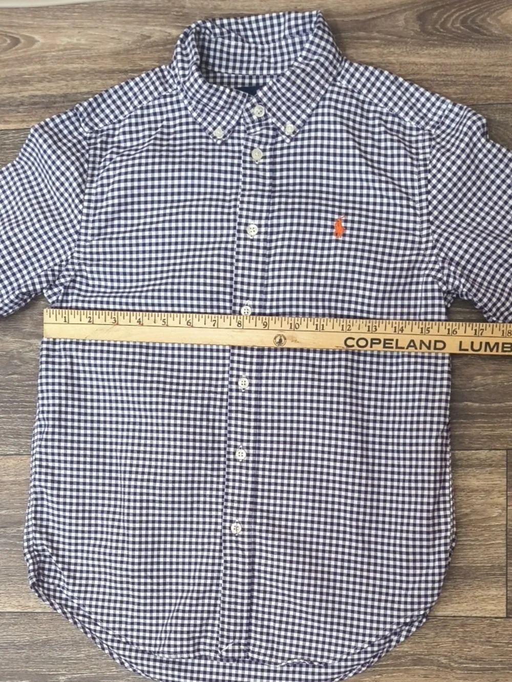 Purple Plaid Ralph Lauren Long sleeve  Button Up